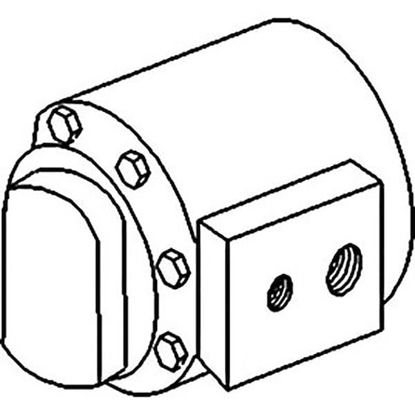 Aftermarket SW01790 New Economy Hydraulic Pump Fits Ford Fits New Holland TW5 D8NN600FA-E - main